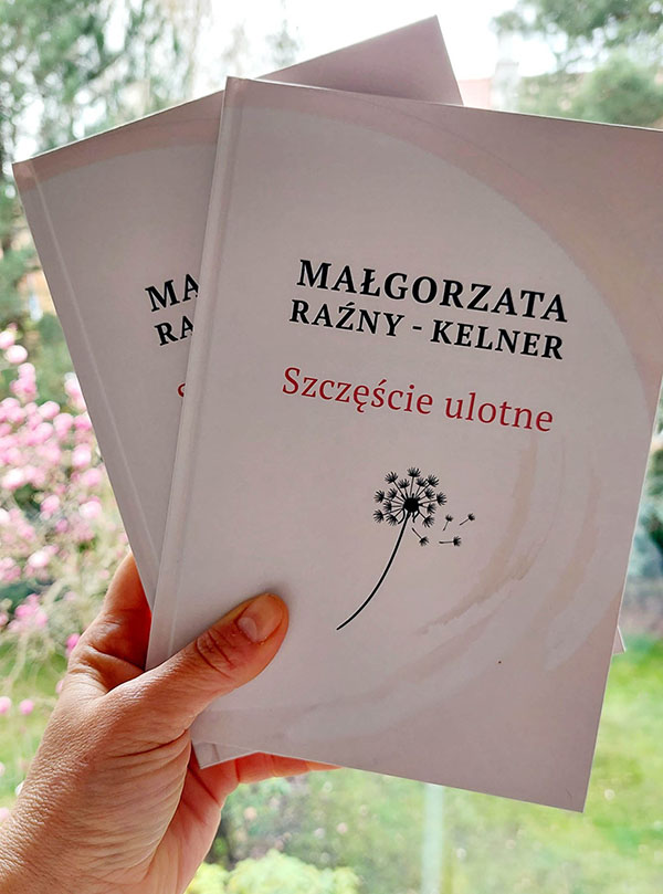 własny tomik poezji wydany przez bajkopisarze